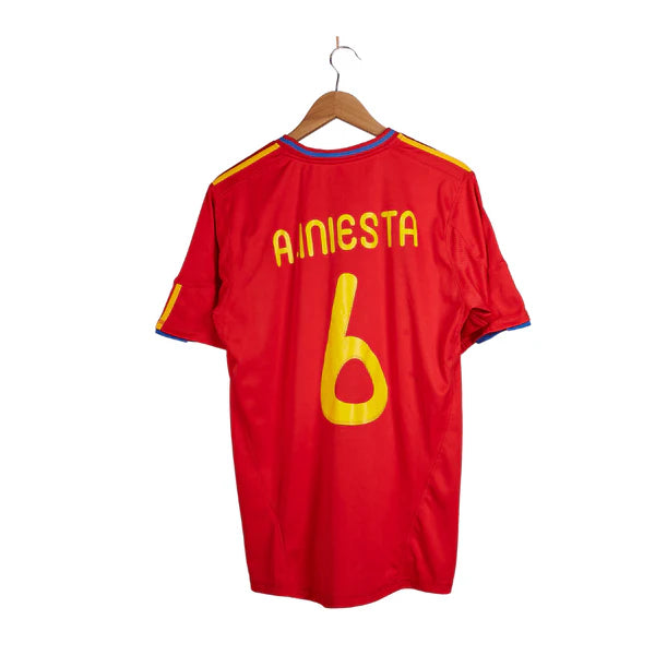 Spain World cup kit 2009/10 A.iniesta
