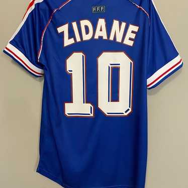 France 1998 World Cup Home Kit Zidane
