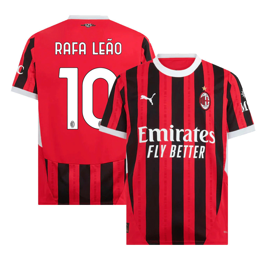 Ac Milan Home kit 2024/25 Rafa Leao