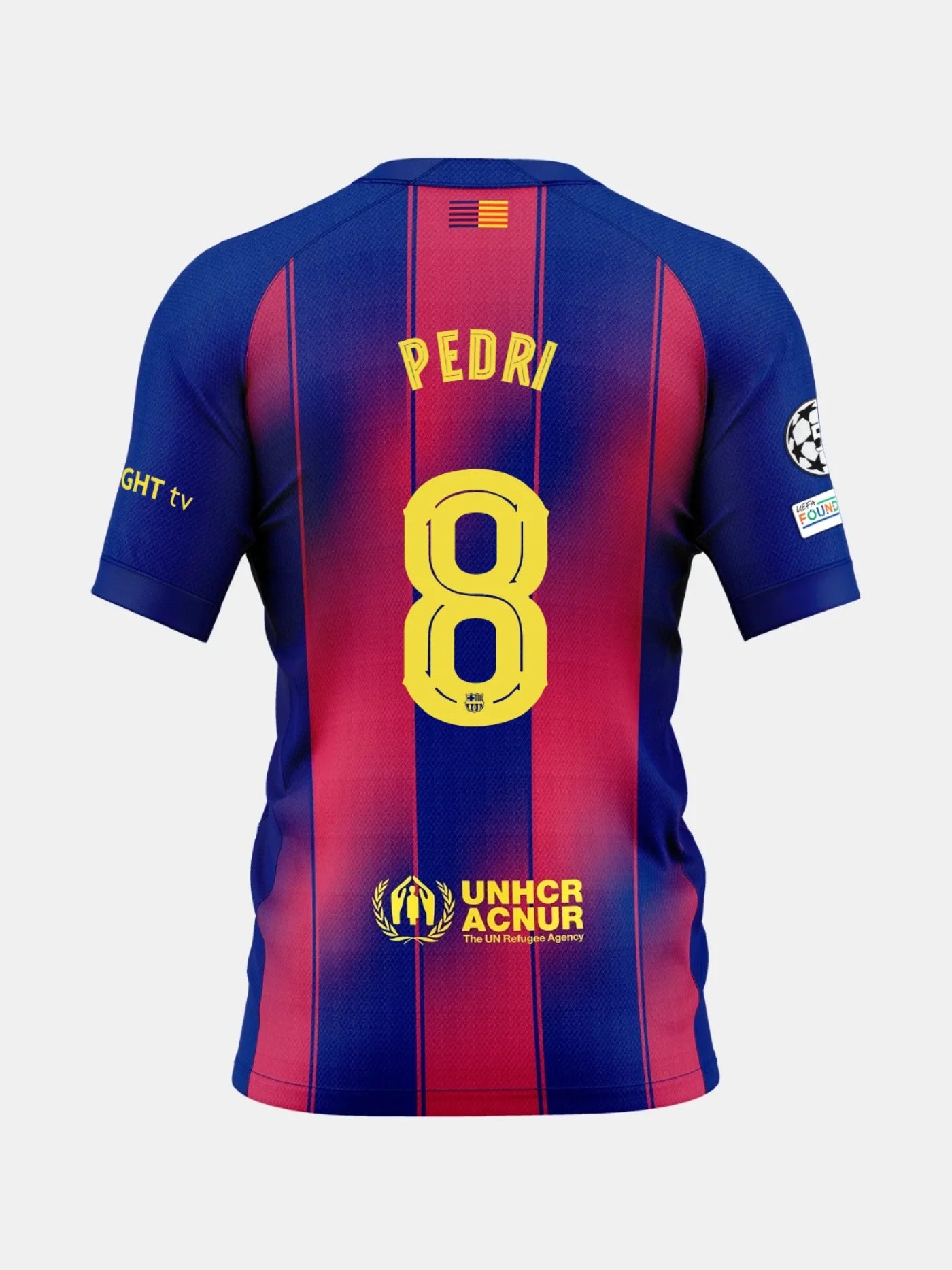 Barcelona Home kit 2024/25 Pedri